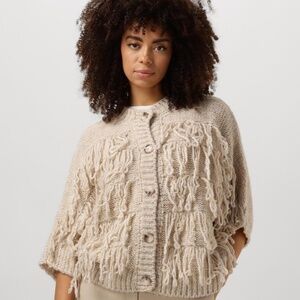 Summum 3/4 Length Dolman Sleeve Cardigan